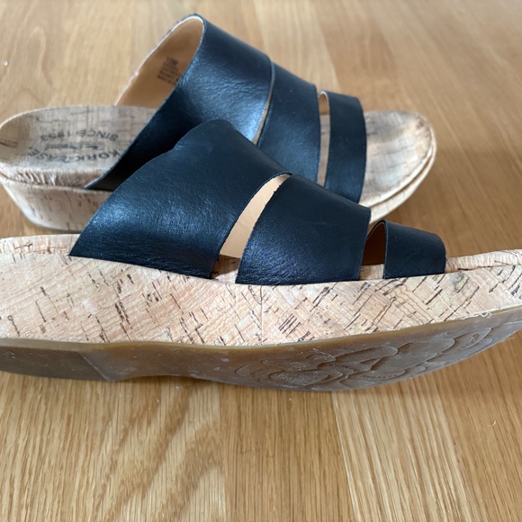 Kork-Ease Menzie Slide Platform Sandals Size 10 - Picture 3 of 6